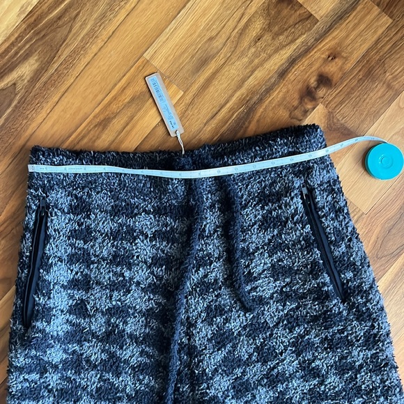 Skims Cozy Unisex S / M Pullover Top & Jogger Set Onyx Houndstooth NEW NWT - Picture 13 of 16